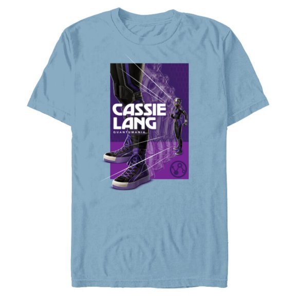 Marvel Ant-Man and the Wasp: Quantumania Cassie Lang Shift - Short Sleeve Blended T-Shirt for Adults - Customized-Ocean Blue