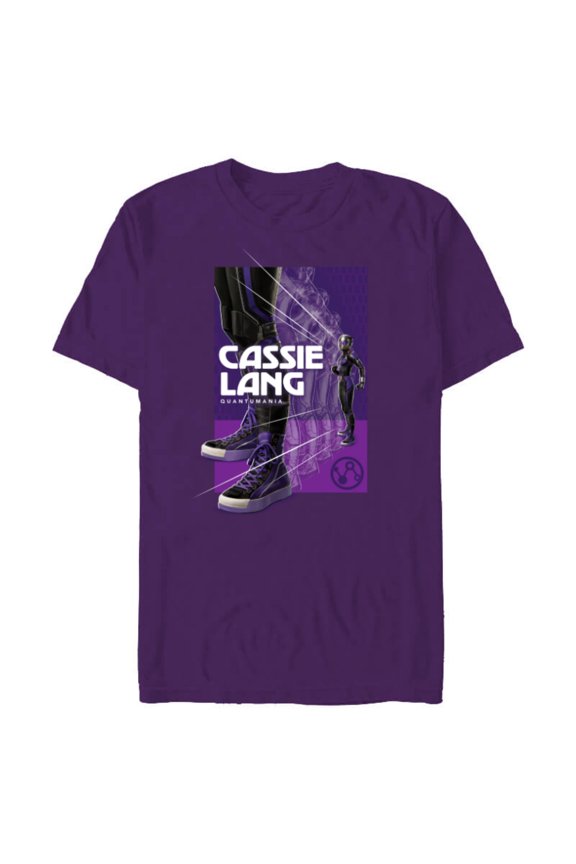 Ant-Man and the Wasp: Quantumania Cassie Lang Shift - Short Sleeve Blended T-Shirt for Adults - Customized-Purple
