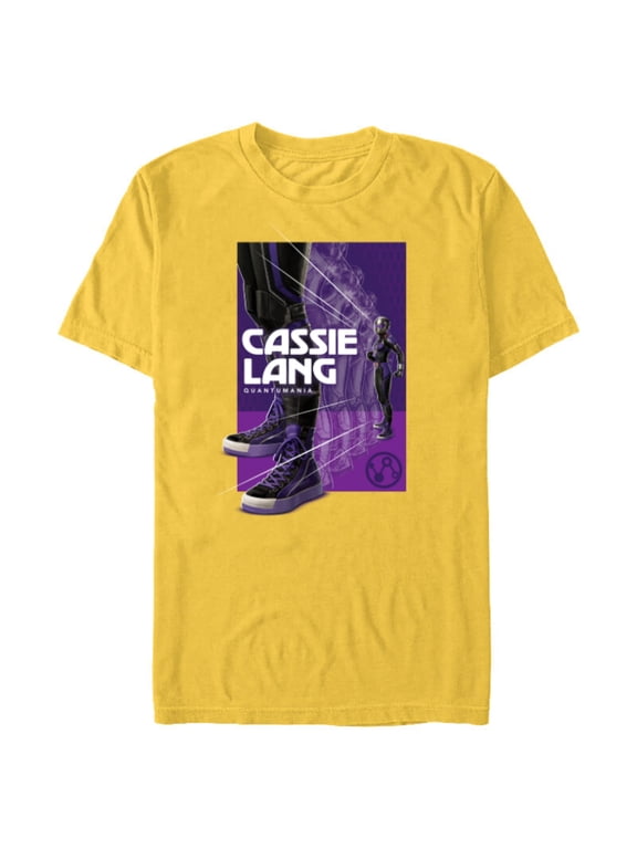 Ant-Man and the Wasp: Quantumania Cassie Lang Shift - Short Sleeve Blended T-Shirt for Adults - Customized-Yellow