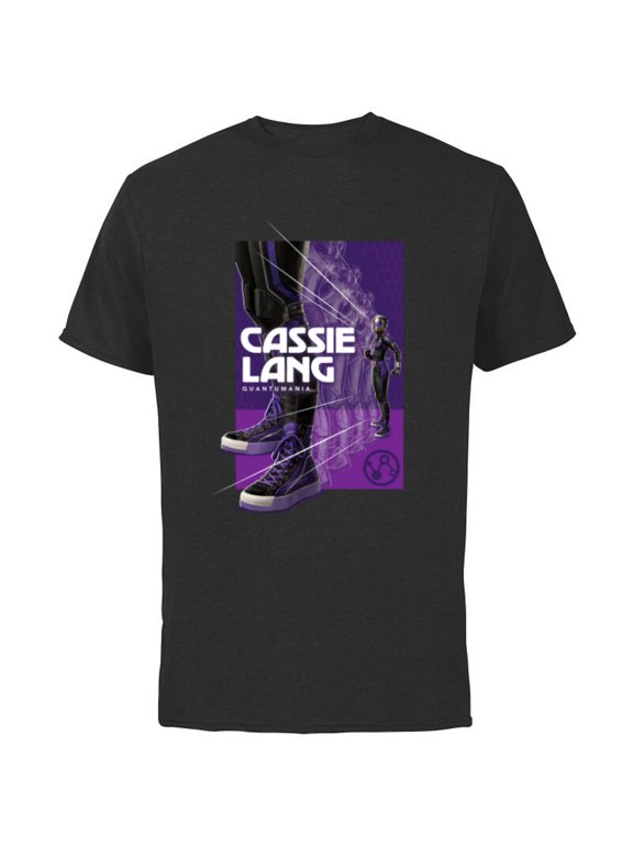 Ant-Man and the Wasp: Quantumania Cassie Lang Shift - Short Sleeve Cotton T-Shirt for Adults - Customized-Black
