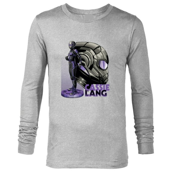 Marvel Ant-Man and the Wasp: Quantumania Cassie Lang Suit - Long Sleeve T-Shirt for Men - Customized-Athletic Heather