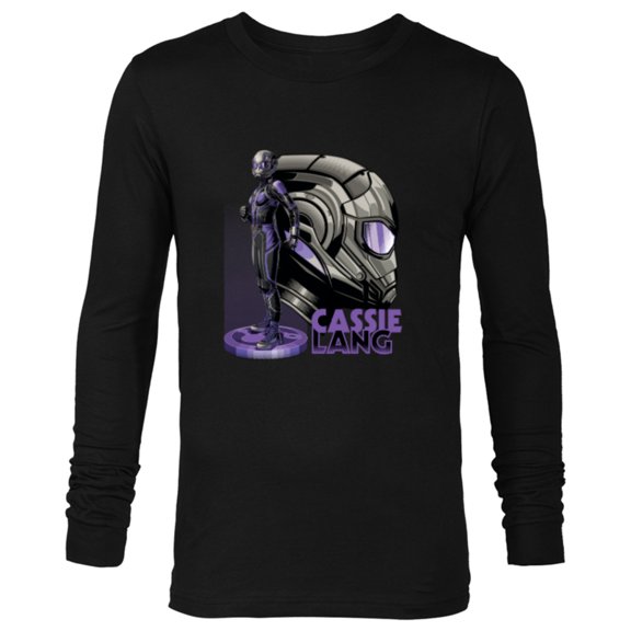 Marvel Ant-Man and the Wasp: Quantumania Cassie Lang Suit - Long Sleeve T-Shirt for Men - Customized-Black