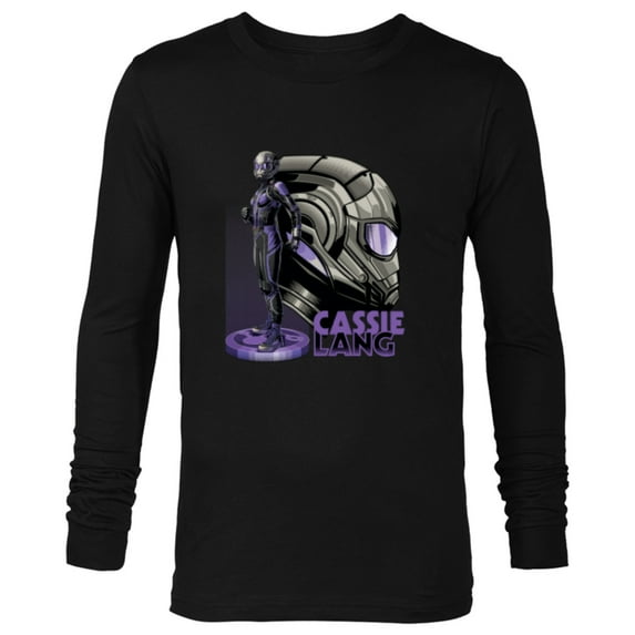Marvel Ant-Man and the Wasp: Quantumania Cassie Lang Suit - Long Sleeve T-Shirt for Men - Customized-Black