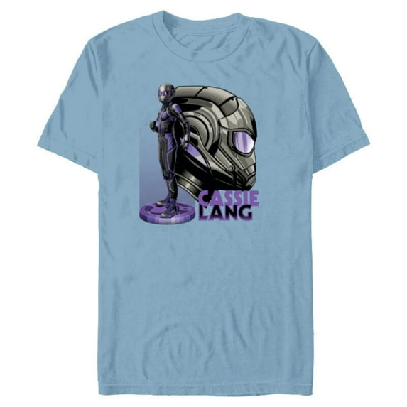 Marvel Ant-Man and the Wasp: Quantumania Cassie Lang Suit - Short Sleeve Blended T-Shirt for Adults - Customized-Ocean Blue