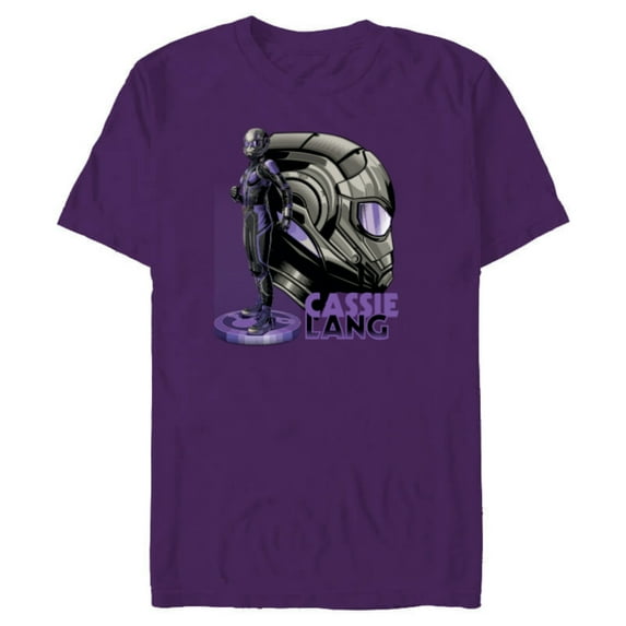 Marvel Ant-Man and the Wasp: Quantumania Cassie Lang Suit - Short Sleeve Blended T-Shirt for Adults - Customized-Purple