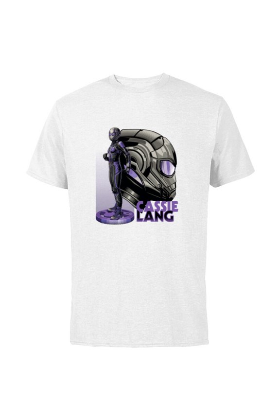 Ant-Man and the Wasp: Quantumania Cassie Lang Suit - Short Sleeve Cotton T-Shirt for Adults - Customized-White