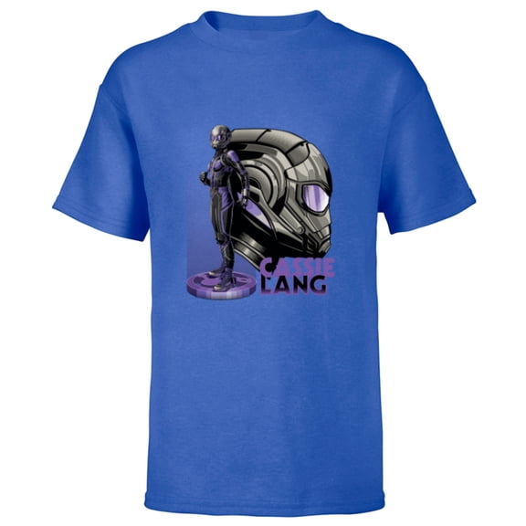Marvel Ant-Man and the Wasp: Quantumania Cassie Lang Suit - Short Sleeve T-Shirt for Kids - Customized-Royal