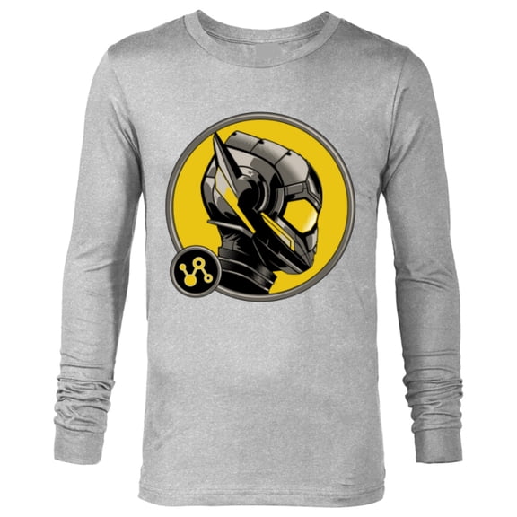 Marvel Ant-Man and the Wasp: Quantumania Hope Helmet Side - Long Sleeve T-Shirt for Men - Customized-Athletic Heather