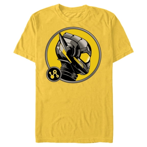 Marvel Ant-Man and the Wasp: Quantumania Hope Helmet Side - Short Sleeve Blended T-Shirt for Adults - Customized-Yellow