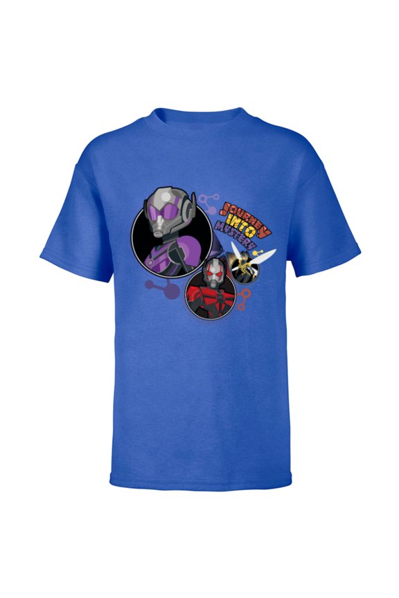 Ant-Man and the Wasp: Quantumania Journey Mystery - Short Sleeve T-Shirt for Kids - Customized-Royal