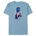 thumbnail image 1 of Marvel Ant-Man and the Wasp: Quantumania Kang A New Dynasty - Short Sleeve Blended T-Shirt for Adults - Customized-Ocean Blue, 1 of 5