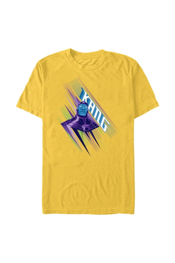 Ant-Man and the Wasp: Quantumania Kang Quantum Streak - Short Sleeve Blended T-Shirt for Adults - Customized-Yellow