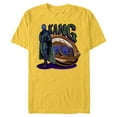 thumbnail image 1 of Marvel Ant-Man and the Wasp: Quantumania Kang with Time Ship - Short Sleeve Blended T-Shirt for Adults - Customized-Yellow, 1 of 5