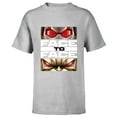 thumbnail image 1 of Marvel Ant-Man and the Wasp: Quantumania MODOK Face to Face - Short Sleeve T-Shirt for Kids - Customized-Athletic Heather, 1 of 5