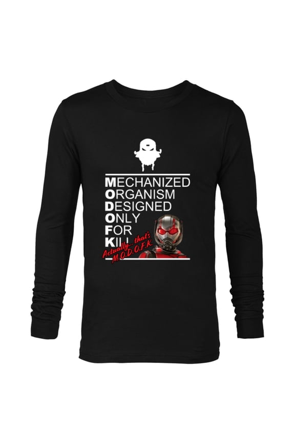 Ant-Man and the Wasp: Quantumania MODOK or MODOFK? - Long Sleeve T-Shirt for Men - Customized-Black