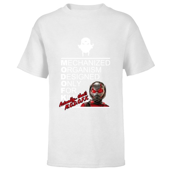 Marvel Ant-Man and the Wasp: Quantumania MODOK or MODOFK? - Short Sleeve T-Shirt for Kids - Customized-White