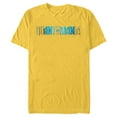 thumbnail image 1 of Marvel Ant-Man and the Wasp: Quantumania Movie Logo Reveal - Short Sleeve Blended T-Shirt for Adults - Customized-Yellow, 1 of 5