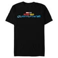 thumbnail image 1 of Marvel Ant-Man and the Wasp: Quantumania Movie Logo - Short Sleeve Blended T-Shirt for Adults - Customized-Black, 1 of 5