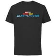 thumbnail image 1 of Marvel Ant-Man and the Wasp: Quantumania Movie Logo - Short Sleeve Cotton T-Shirt for Adults - Customized-Black, 1 of 5
