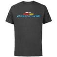 thumbnail image 1 of Marvel Ant-Man and the Wasp: Quantumania Movie Logo - Short Sleeve Cotton T-Shirt for Adults - Customized-Charcoal, 1 of 5