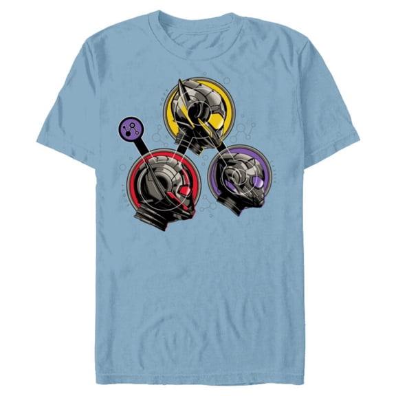 Marvel Ant-Man and the Wasp: Quantumania Scott Hope Cassie - Short Sleeve Blended T-Shirt for Adults - Customized-Ocean Blue