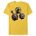 thumbnail image 1 of Marvel Ant-Man and the Wasp: Quantumania Scott Hope Cassie - Short Sleeve Blended T-Shirt for Adults - Customized-Yellow, 1 of 5