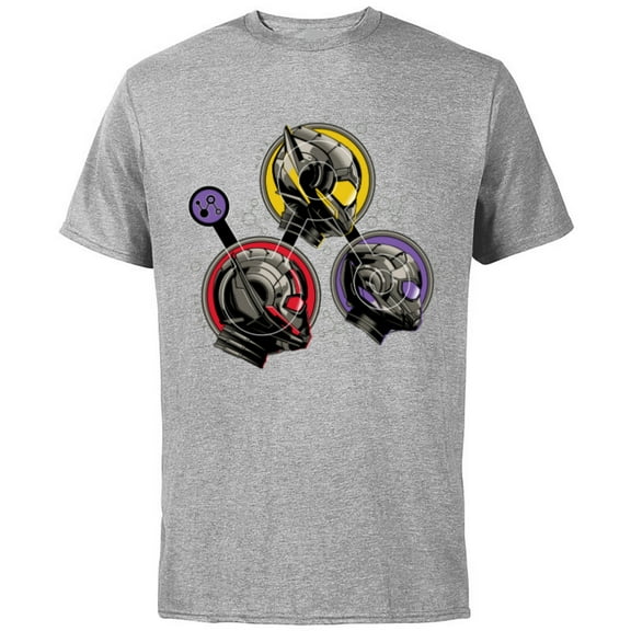 Marvel Ant-Man and the Wasp: Quantumania Scott Hope Cassie - Short Sleeve Cotton T-Shirt for Adults - Customized-Athletic Heather