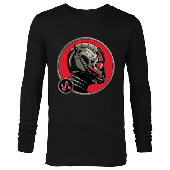 Marvel Ant-Man and the Wasp: Quantumania Scott Lang Helmet - Long Sleeve T-Shirt for Men - Customized-Black