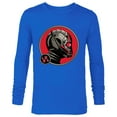 thumbnail image 1 of Marvel Ant-Man and the Wasp: Quantumania Scott Lang Helmet - Long Sleeve T-Shirt for Men - Customized-Navy, 1 of 5