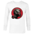 thumbnail image 1 of Marvel Ant-Man and the Wasp: Quantumania Scott Lang Helmet - Long Sleeve T-Shirt for Men - Customized-White, 1 of 5