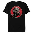 thumbnail image 1 of Marvel Ant-Man and the Wasp: Quantumania Scott Lang Helmet - Short Sleeve Blended T-Shirt for Adults - Customized-Black, 1 of 5