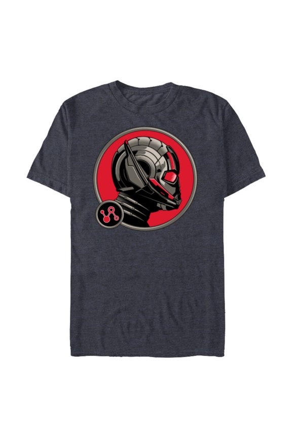 Ant-Man and the Wasp: Quantumania Scott Lang Helmet - Short Sleeve Blended T-Shirt for Adults - Customized-Navy Heather