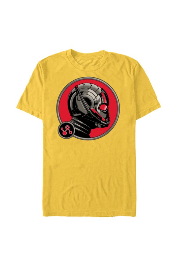 Ant-Man and the Wasp: Quantumania Scott Lang Helmet - Short Sleeve Blended T-Shirt for Adults - Customized-Yellow