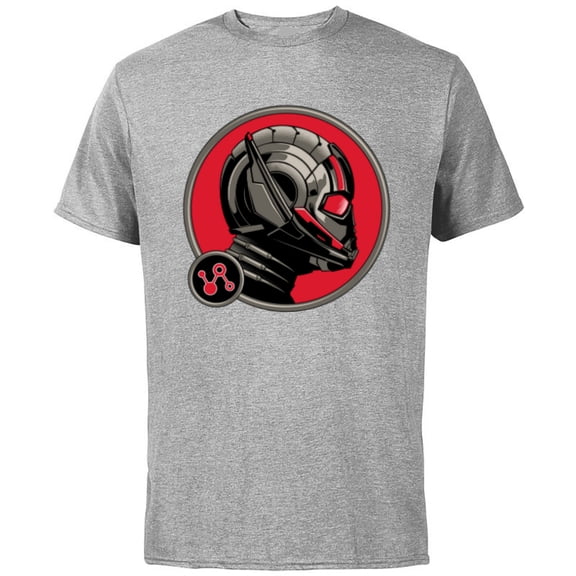 Marvel Ant-Man and the Wasp: Quantumania Scott Lang Helmet - Short Sleeve Cotton T-Shirt for Adults - Customized-Athletic Heather