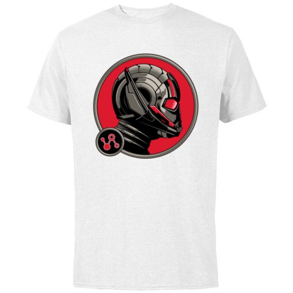 Marvel Ant-Man and the Wasp: Quantumania Scott Lang Helmet - Short Sleeve Cotton T-Shirt for Adults - Customized-White