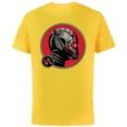 thumbnail image 1 of Marvel Ant-Man and the Wasp: Quantumania Scott Lang Helmet - Short Sleeve Cotton T-Shirt for Adults - Customized-Yellow, 1 of 5