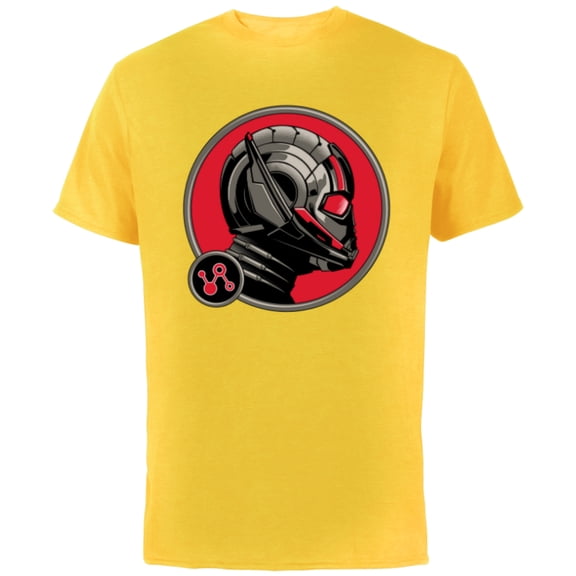 Marvel Ant-Man and the Wasp: Quantumania Scott Lang Helmet - Short Sleeve Cotton T-Shirt for Adults - Customized-Yellow