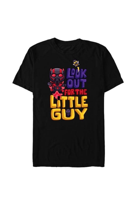 Ant-Man and the Wasp: Quantumania The Little Guy - Short Sleeve Blended T-Shirt for Adults - Customized-Black