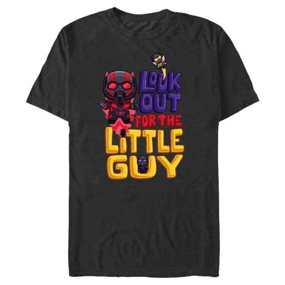 Marvel Ant-Man and the Wasp: Quantumania The Little Guy - Short Sleeve Blended T-Shirt for Adults - Customized-Dark Heather