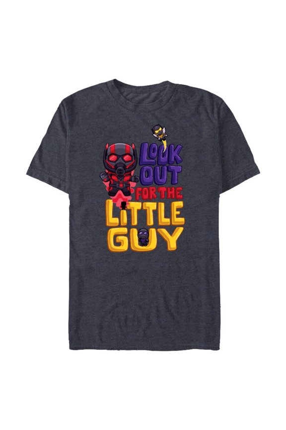 Ant-Man and the Wasp: Quantumania The Little Guy - Short Sleeve Blended T-Shirt for Adults - Customized-Navy Heather