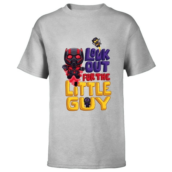 Marvel Ant-Man and the Wasp: Quantumania The Little Guy - Short Sleeve T-Shirt for Kids - Customized-Athletic Heather