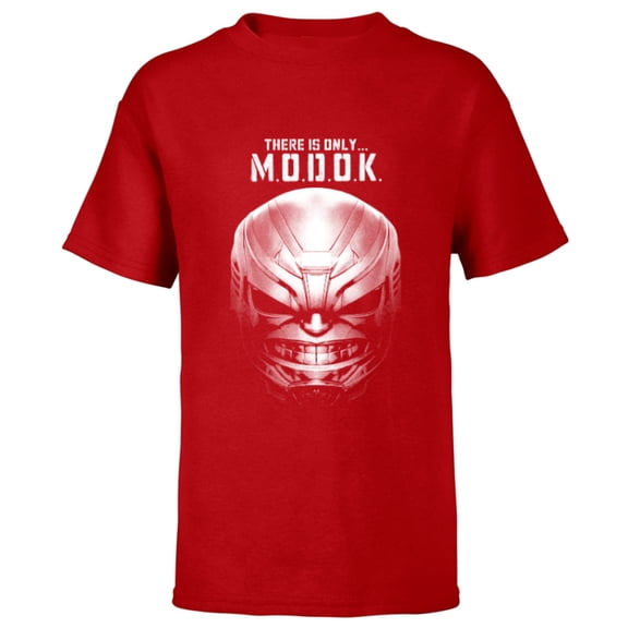 Marvel Ant-Man and the Wasp: Quantumania There is Only MODOK - Short Sleeve T-Shirt for Kids - Customized-Red