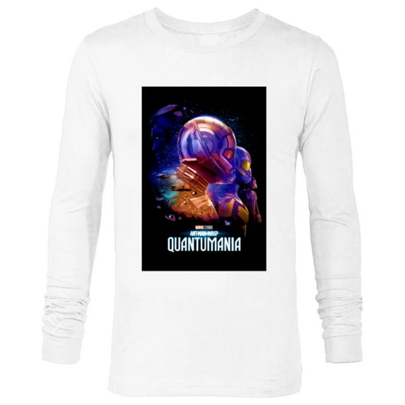 Marvel Ant-Man and the Wasp: Quantumania Trailer Poster - Long Sleeve T-Shirt for Men - Customized-White