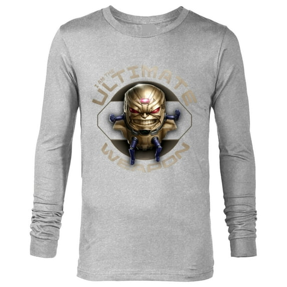 Marvel Ant-Man and the Wasp: Quantumania Ultimate MODOK - Long Sleeve T-Shirt for Men - Customized-Athletic Heather