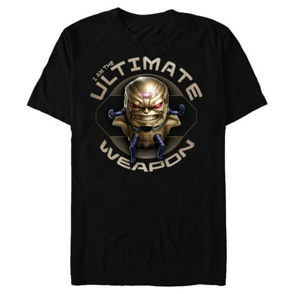 Marvel Ant-Man and the Wasp: Quantumania Ultimate MODOK - Short Sleeve Blended T-Shirt for Adults - Customized-Black