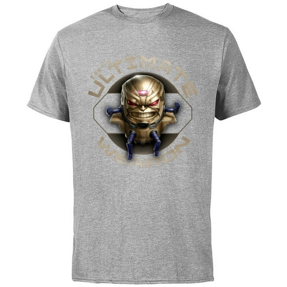 Marvel Ant-Man and the Wasp: Quantumania Ultimate MODOK - Short Sleeve Cotton T-Shirt for Adults - Customized-Athletic Heather