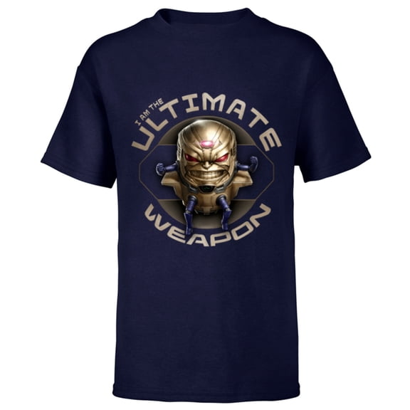 Marvel Ant-Man and the Wasp: Quantumania Ultimate MODOK - Short Sleeve T-Shirt for Kids - Customized-Navy