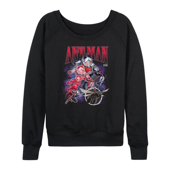 Marvel - Antman Collage - Women's French Terry Long Sleeve Shirt