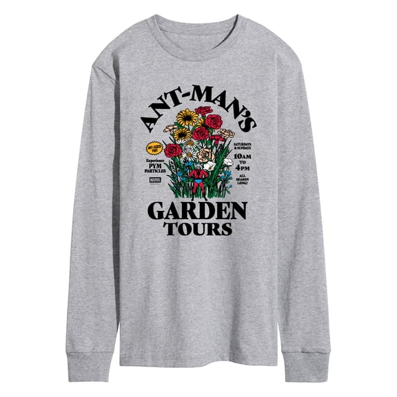 Marvel - Antman Garden Tours - Men's Long Sleeve Graphic T-Shirt