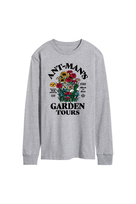- Antman Garden Tours - Men's Long Sleeve Graphic T-Shirt